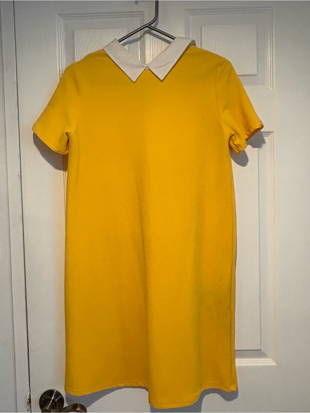 Zara Yellow Dress with White Collar